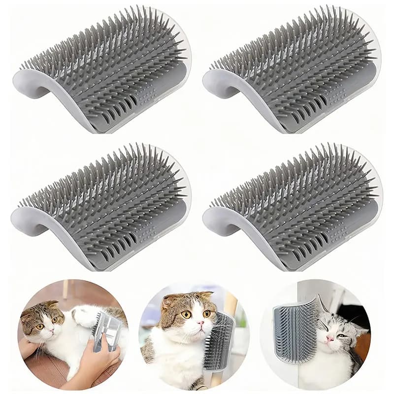 Cat Scratcher Massager for Cats Scratching Pets Brush for Short Long Fur Cats Softer Kitten Care Massage Toy pet products