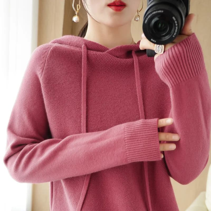 Women's Hooded Pullover Sweatshirt
