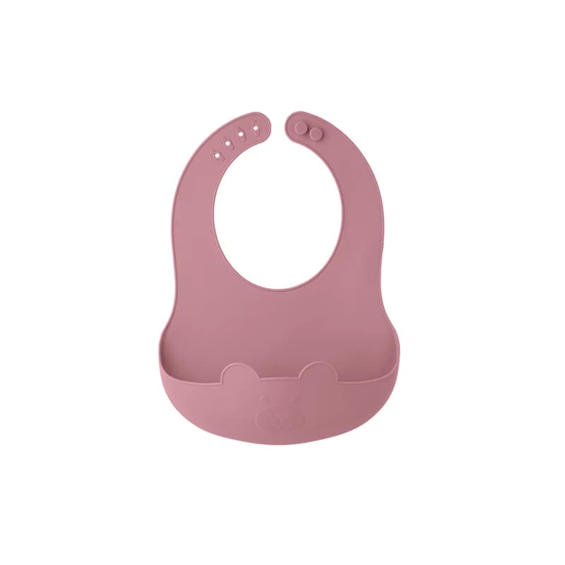 Silicone Baby Bib, Lightweight Foldable Design