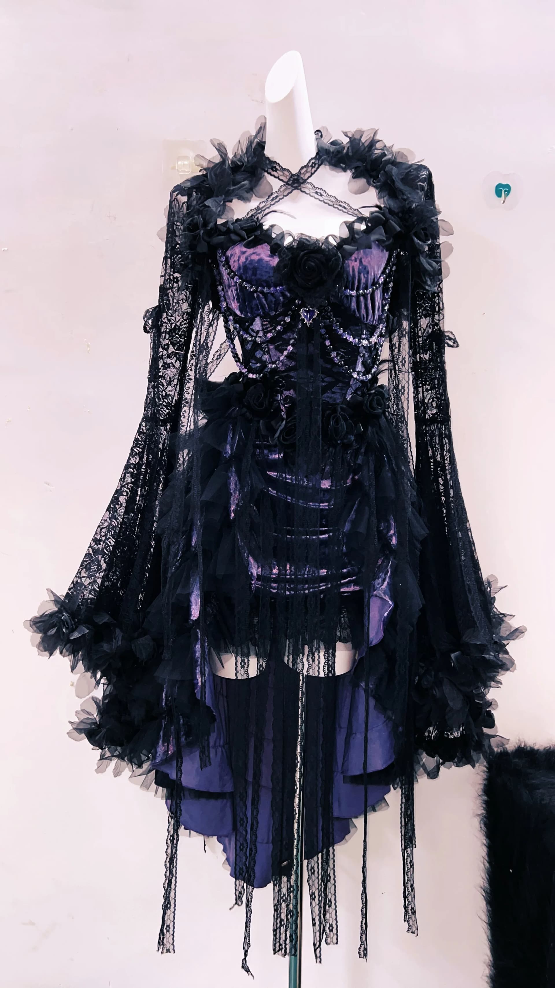 Y2K Gothic Formal Dress