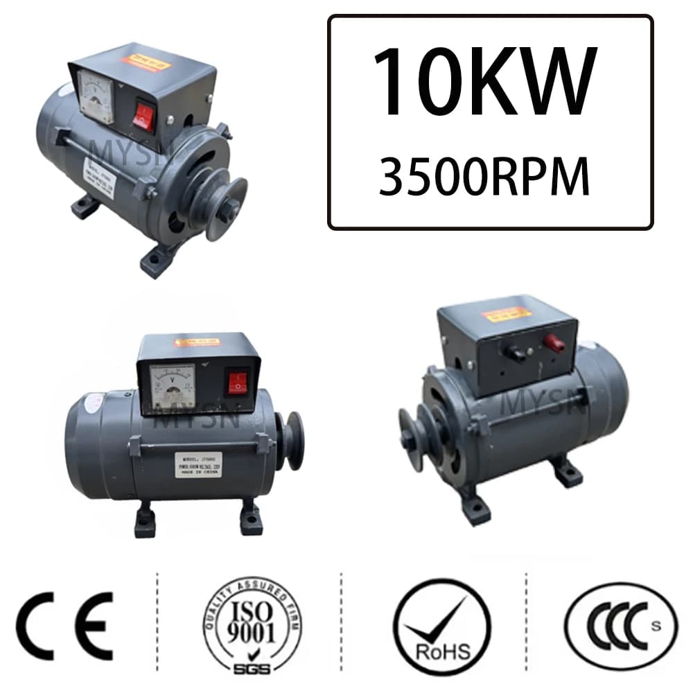 Free energy 240V 5KW Portable Generator 220V 10KW Permanent Magnet Generator Homeuse Alternator For Farm Outdoor Water Turbine