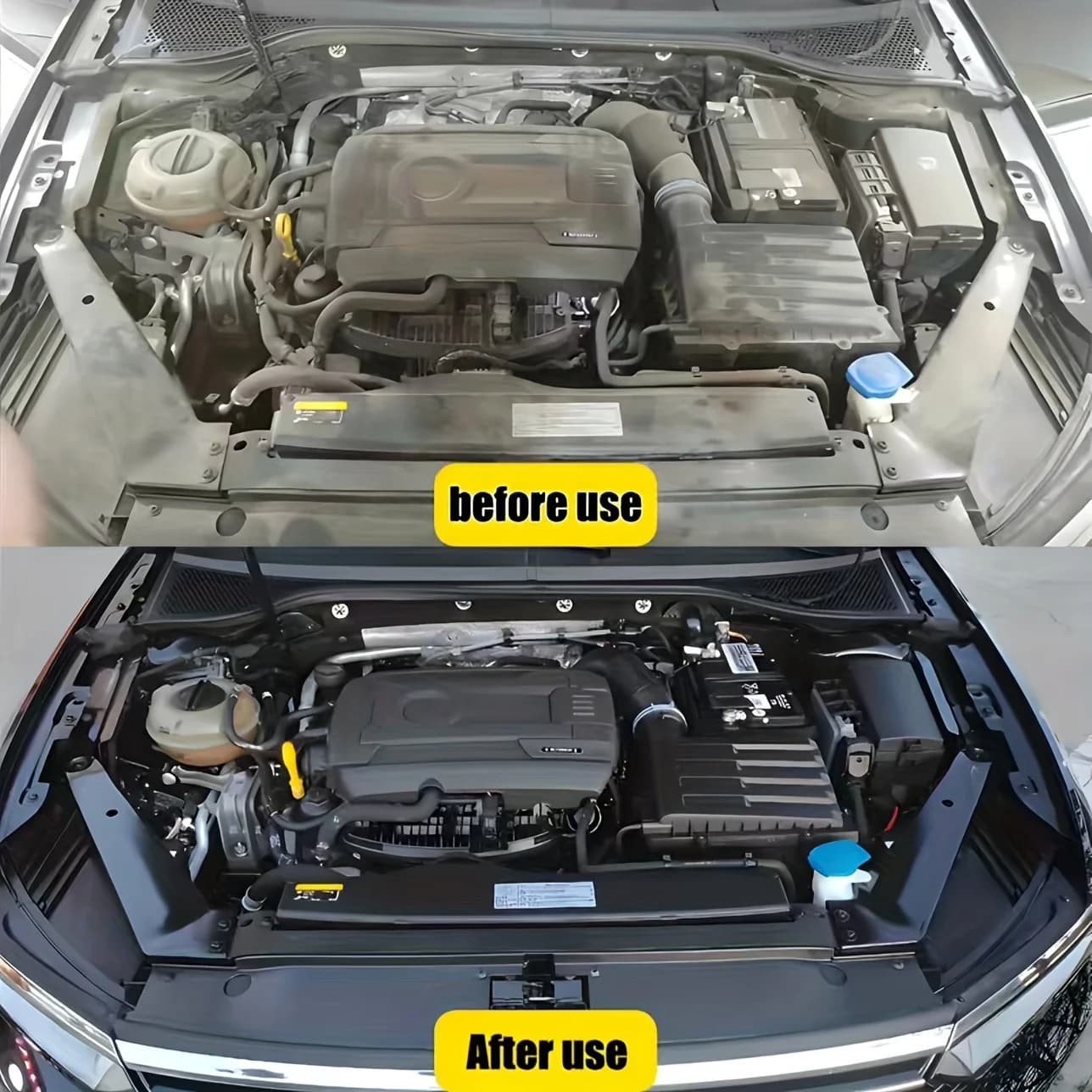 Car Engine Bay Cleaner Restorer Powerful Decontamination Cleaning Product For Engine Compartment Car Cleaning Polishing Product