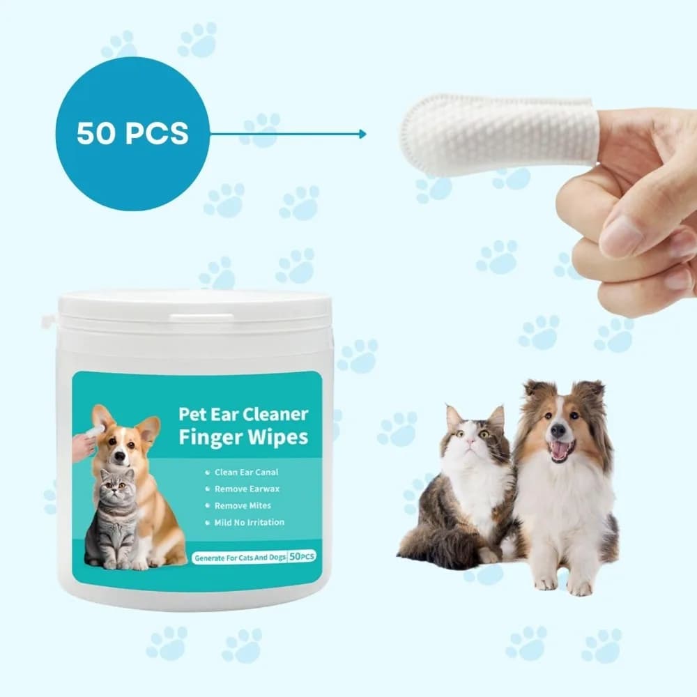 Dog Ear Wipes for Cleaning & Odor Removal