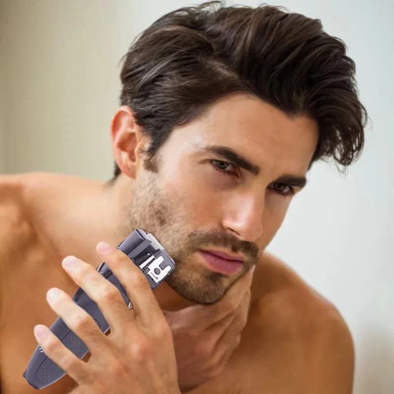 Rechargeable Electric Shaver for Men