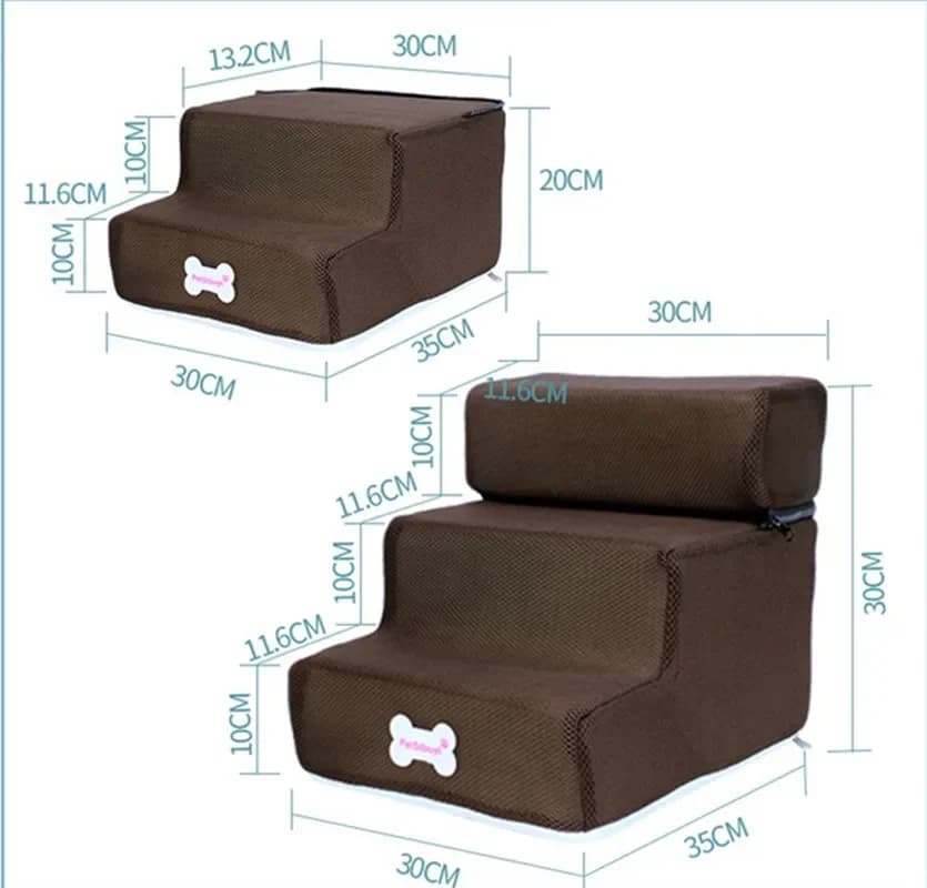 Pet Stairs With Anti-Slip Steps