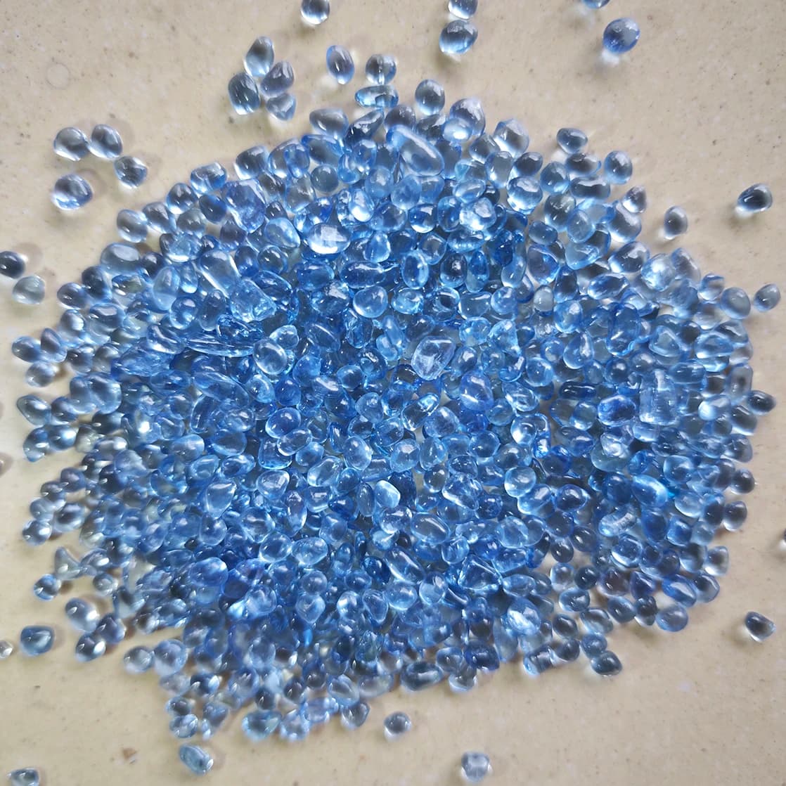 Aquarium Glass Stone Gravel Pebbles 200g