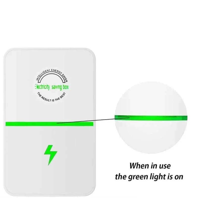 Home Pro Power Energy Saver with Stable Voltage US/UK/EU Plug - Household Electricity Energy Efficient Device Amagi