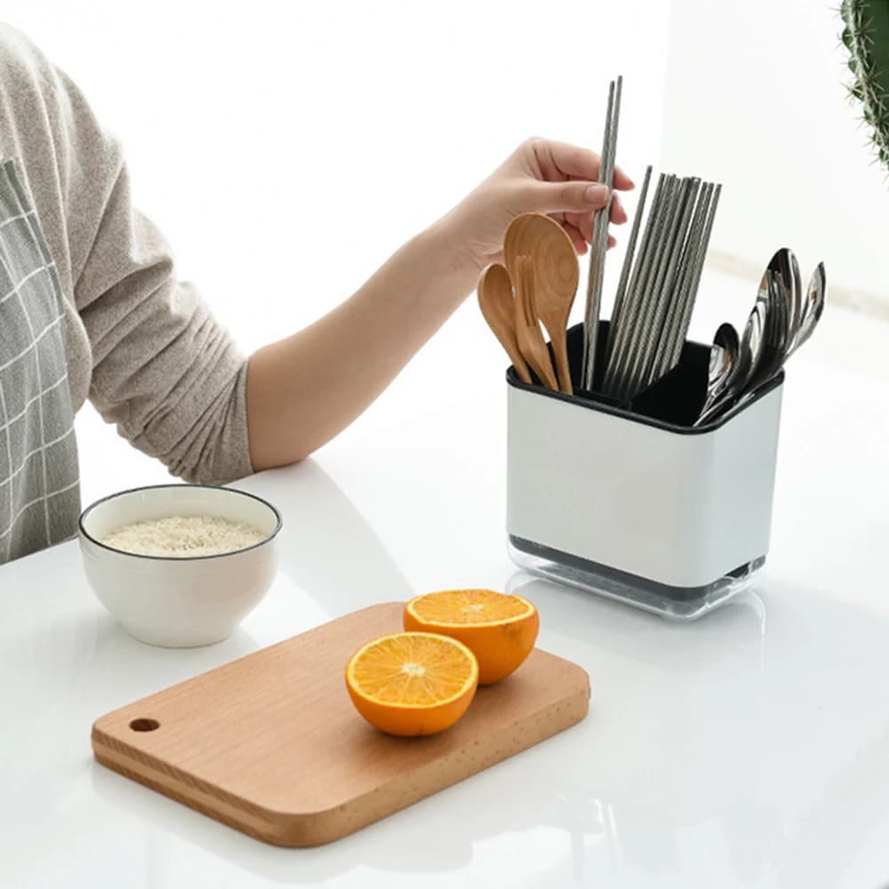 Multi-Functional Utensil and Tableware Drain Rack