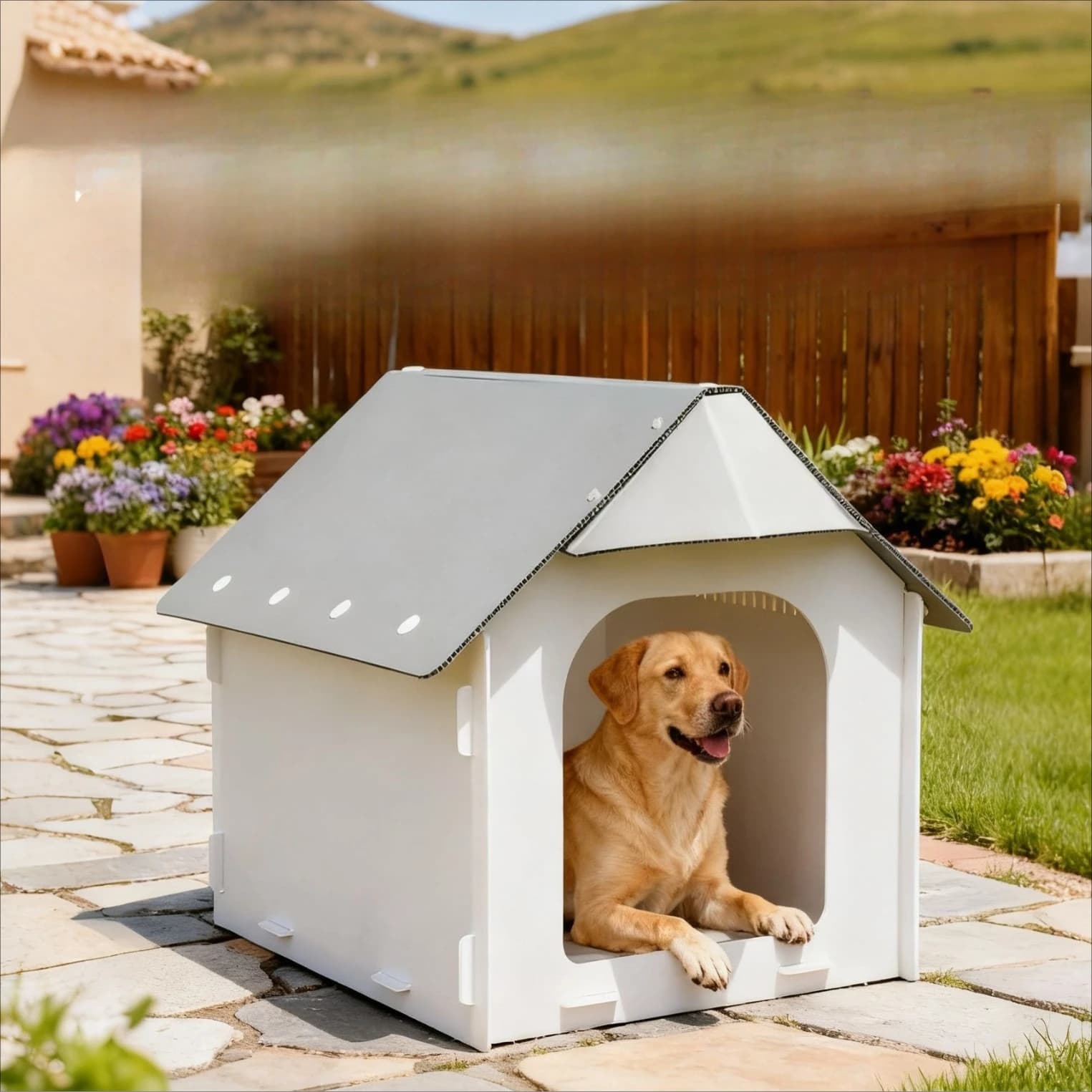 Waterproof Outdoor Dog House Medium