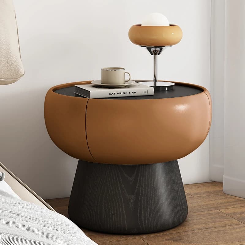 Style Modern Nightstands Aesthetic Design Storage Creative Unique Bedside Table Glamour Trendy Mesita De Noche Bedroom Furniture