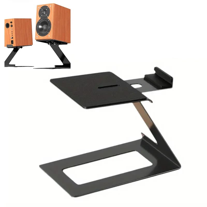 Tilting Desktop Speaker Stands With Vibration Pads
