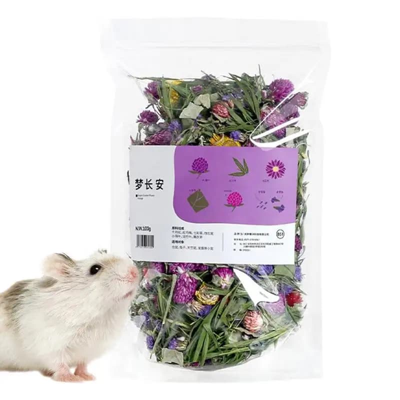 Natural Dried Flower Hamster Bedding