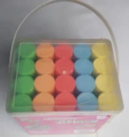 Washable Jumbo Sidewalk Chalk Set