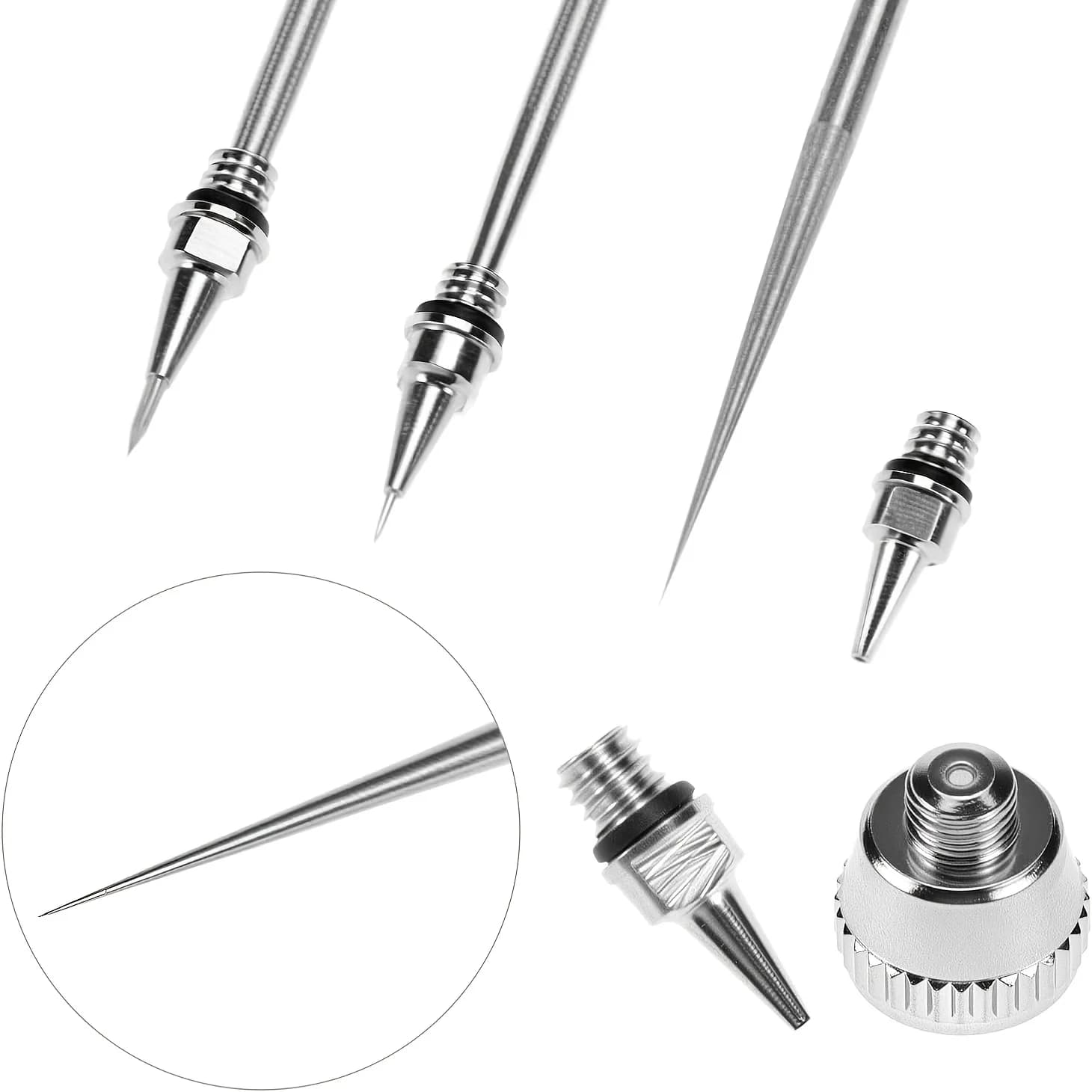 24-Piece Airbrush Replacement Parts Set
