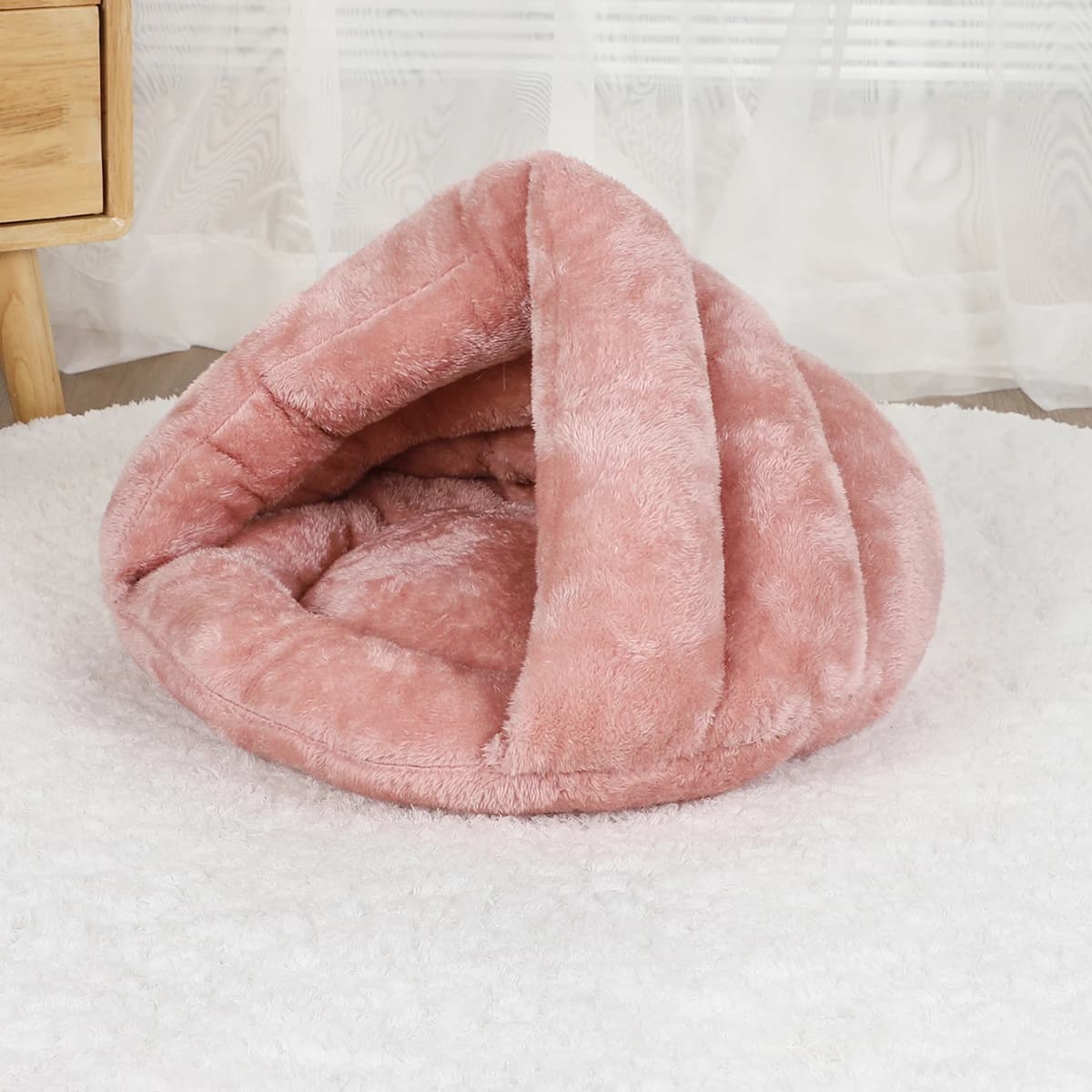 Small Plush Dog Bed