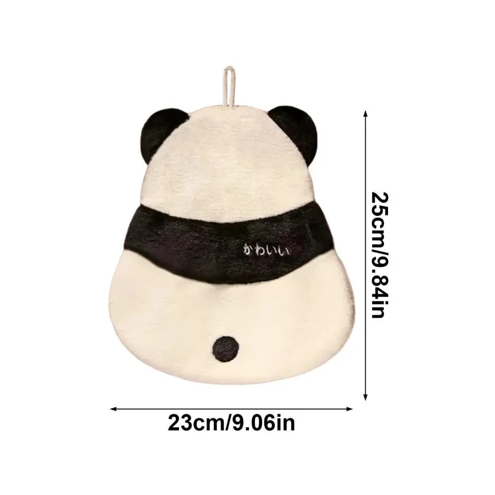Cartoon Hand Towel with Hanging Loop