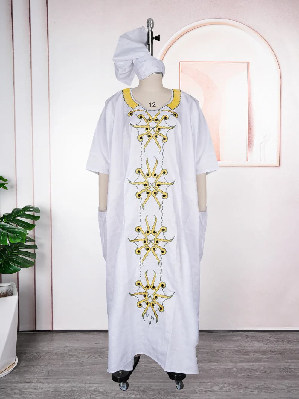 African Dashiki Maxi Dress