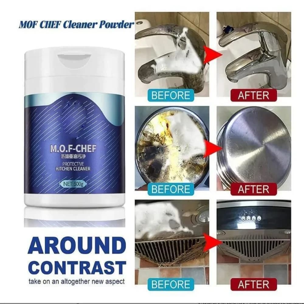 Heavy Oil Stain Remover Powder
