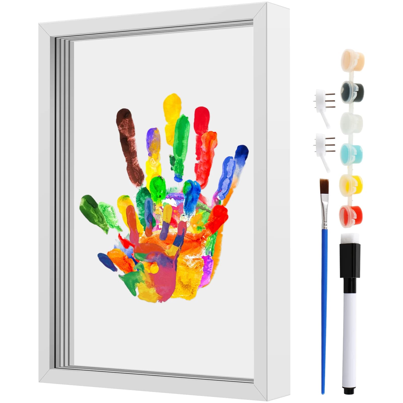 Family Handprint DIY Keepsake Frame Kit
