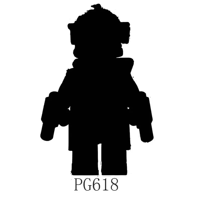 Collectible Building Block Figures Set