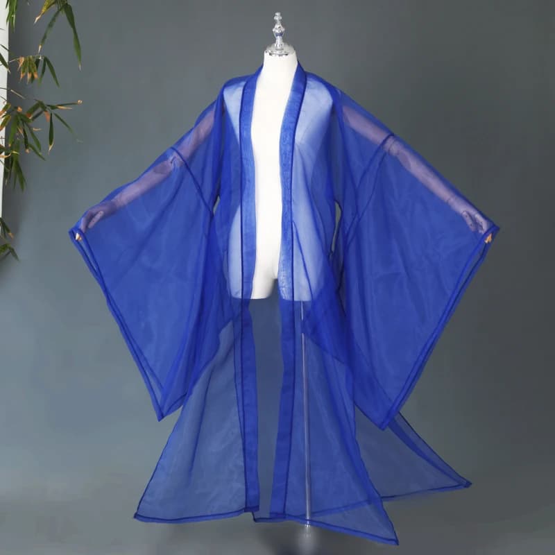 Women's Chiffon Hanfu Cloak Overcoat