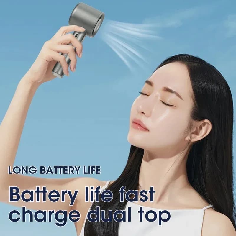 Mini Handheld Fan with 4 Speeds