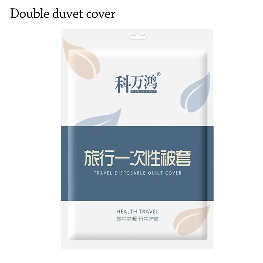 3 / 4-Piece Disposable Bed Sheet Non-Woven Bedding Set Sleeping Bag Quilt Cover Thickened Dirty Proof Isolation Sheets Travel