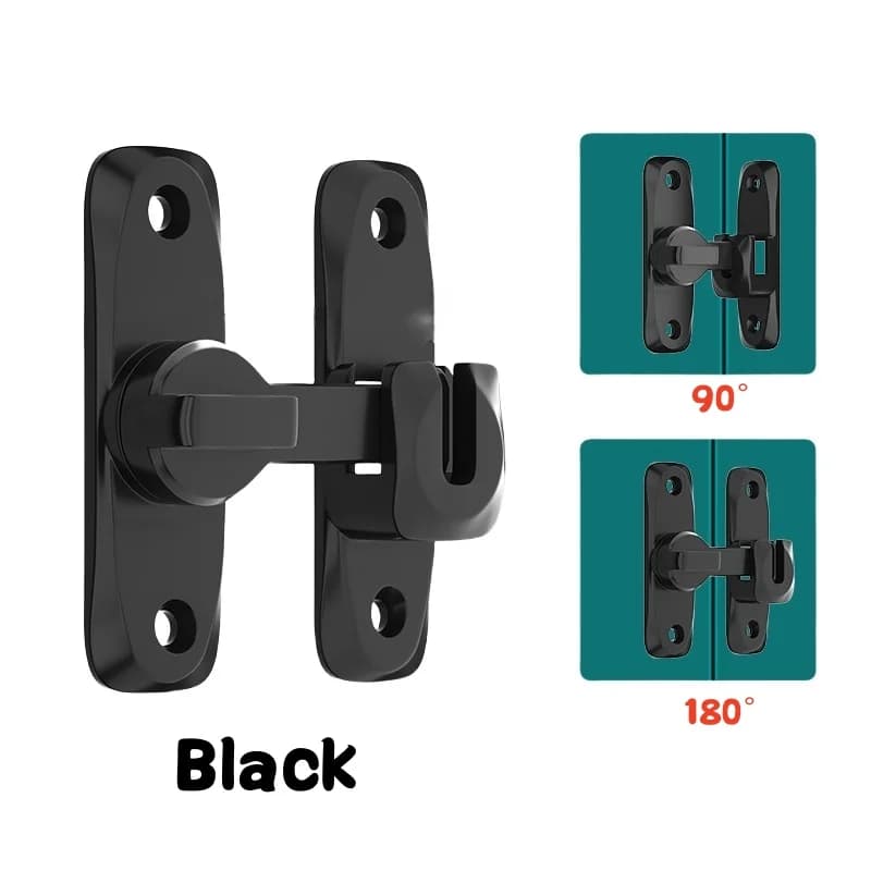 90/180 Degree Flip Door Latch Lock