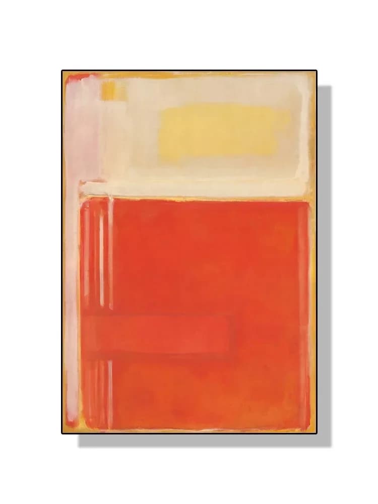 Abstract Colorfield Canvas Wall Art Print