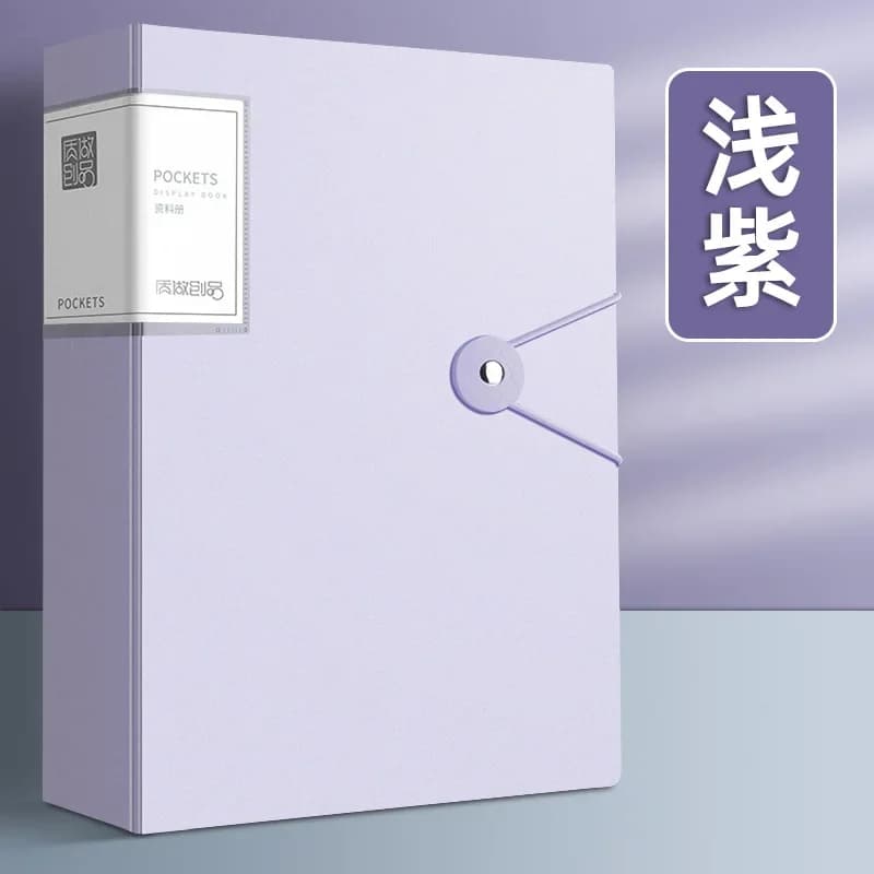 A4 Thickened Document Folder with 100 Pages