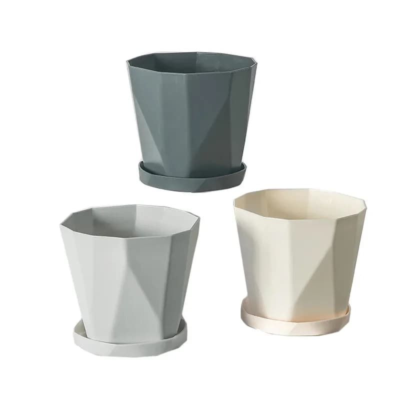 Large Plastic Flower Pots for Plants