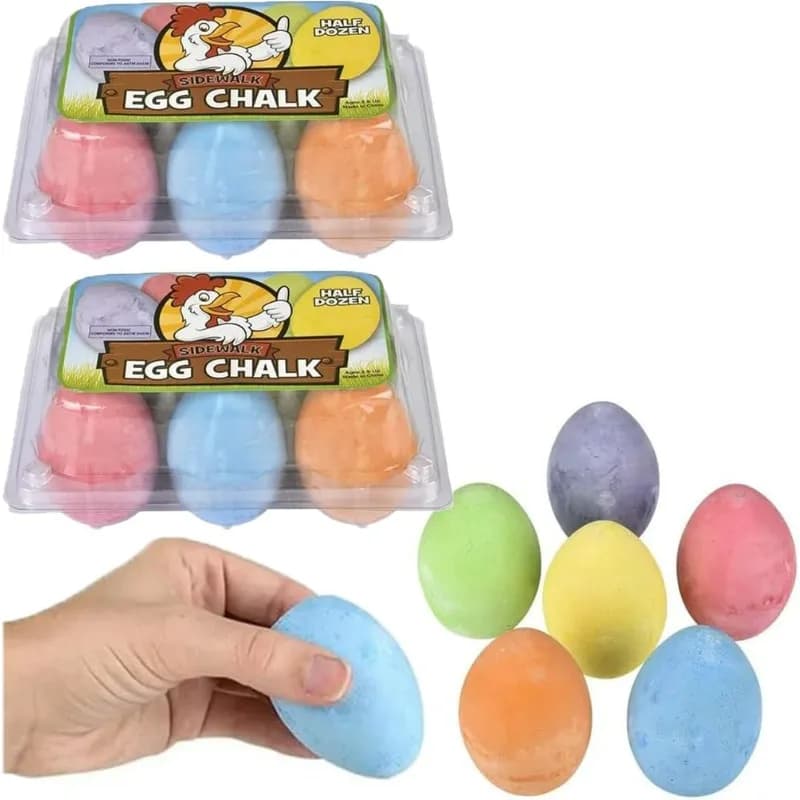 Assorted Color Chalk Pavement Sticks