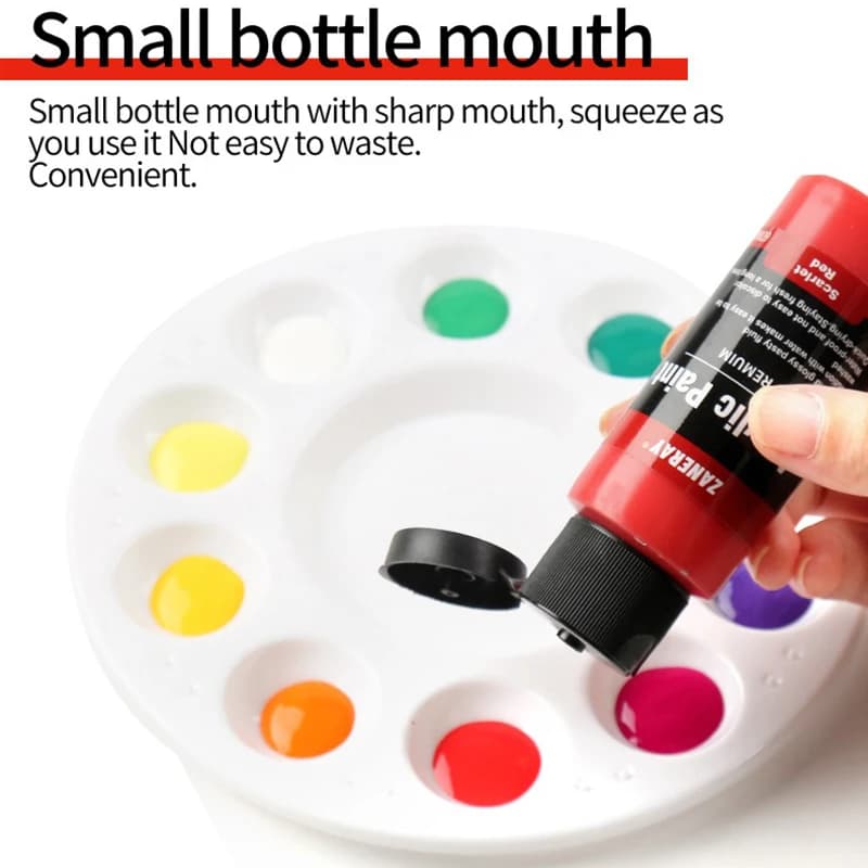 Acrylic Pigment Set 24/36 Colors 60ml