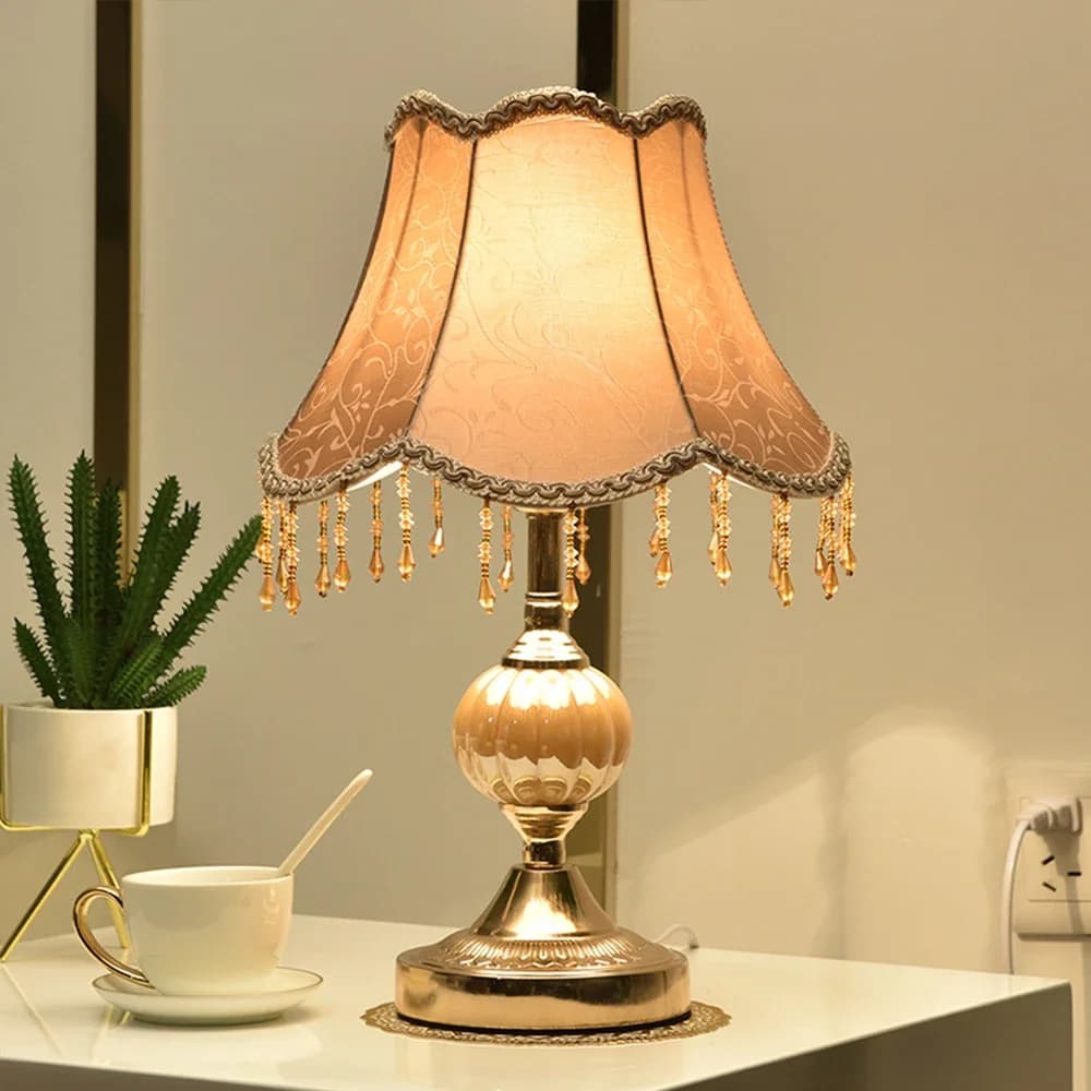 European Bedside Touch Lamp