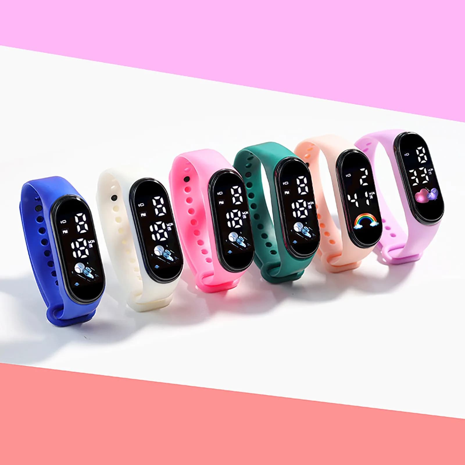 Kawaii Waterproof Kids Smart Watch