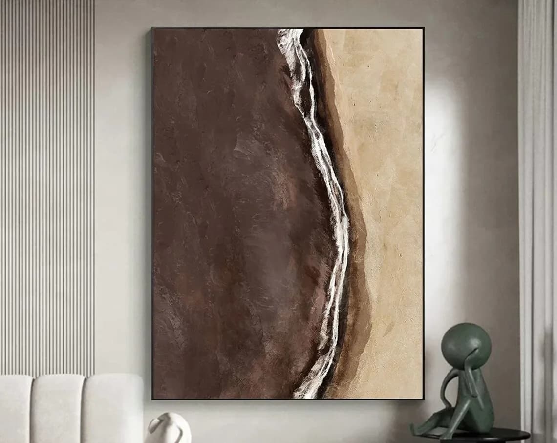 Modern Abstract Minimalist Texture Wall Art