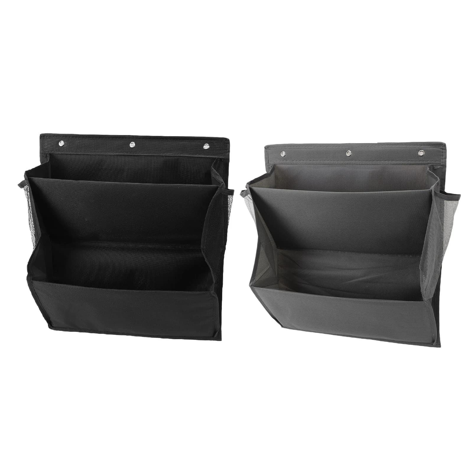 2-Tier Wall Hanging Shoe Organizer with Adhesive Hooks