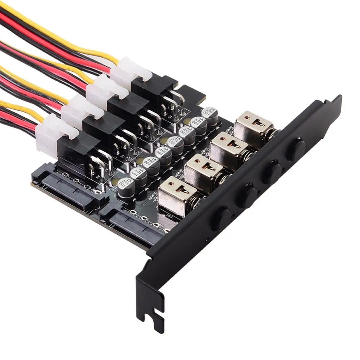 4-Port HDD SSD Power Switch Controller
