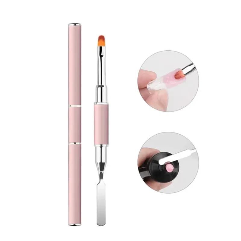 Gel Brush and Picker 2-in-1 Nail Tool