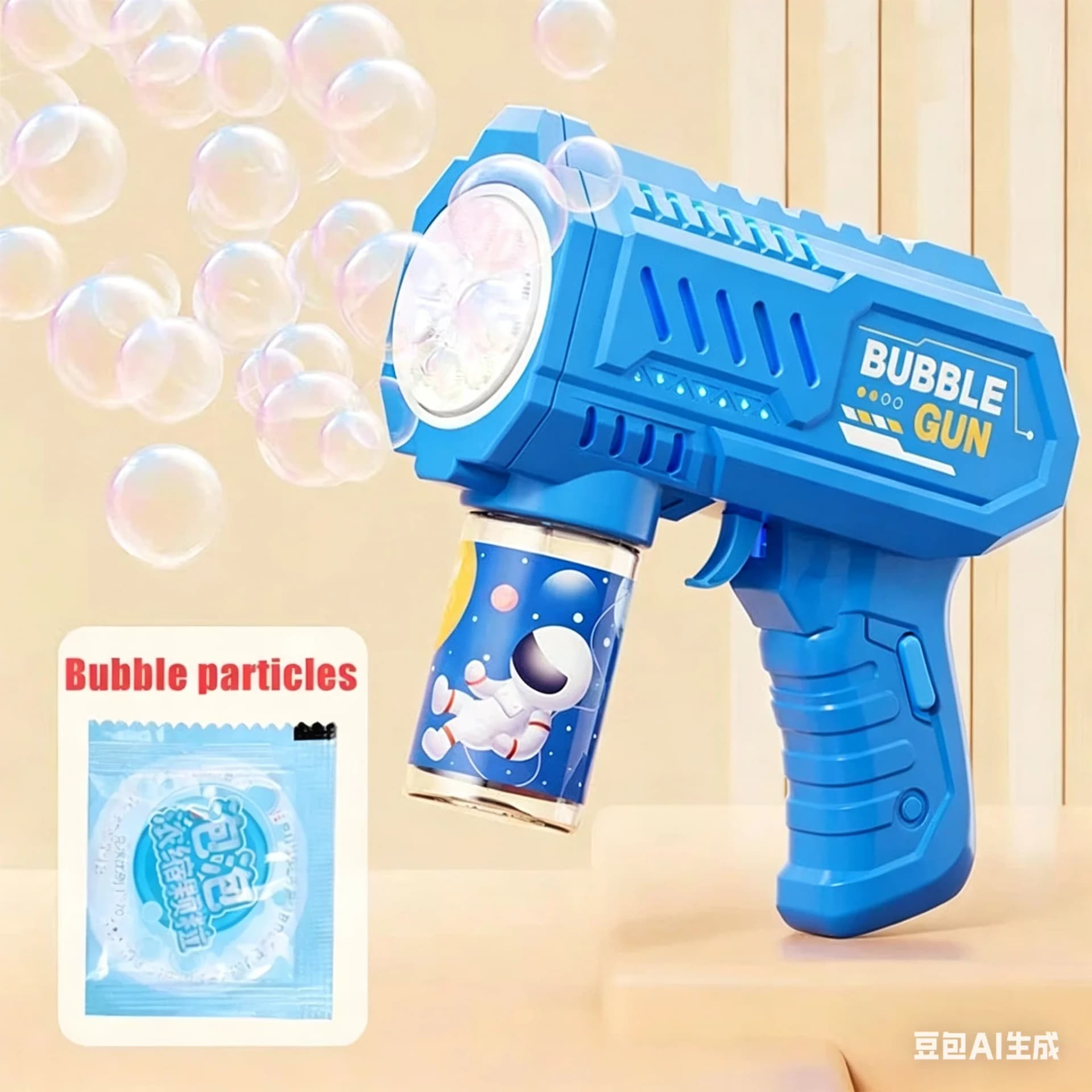 Automatic Bubble Gun with Bubble Liquid