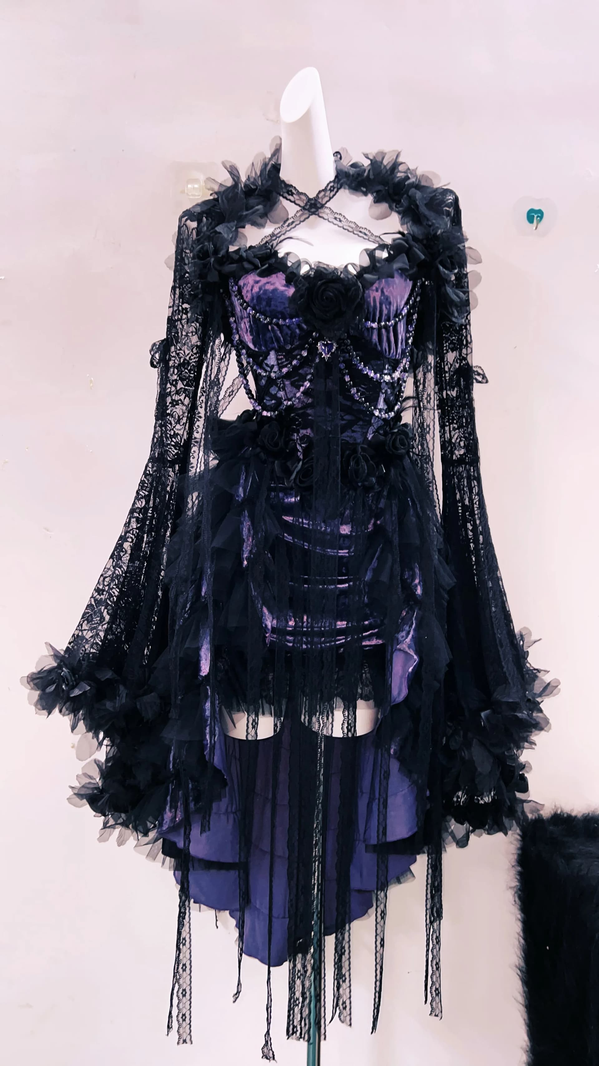 Y2K Gothic Formal Dress