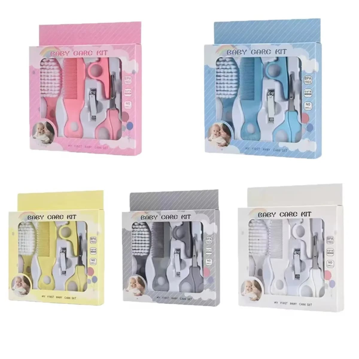 Baby Grooming Kit with Nail Clippers and Scissors