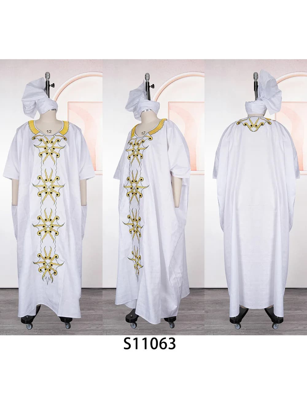 African Dashiki Maxi Dress