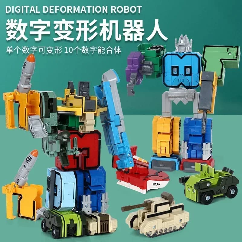 Deformation Robot Building Block Set