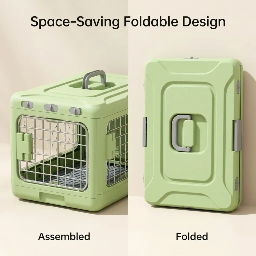 Foldable Pet Airline Carrier