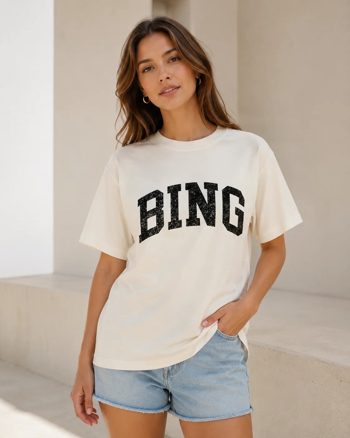 Women's T-shirt with Printed Short Sleeved Pattern High-quality and Fashionable Street Wear Suitable for Both Men and Women