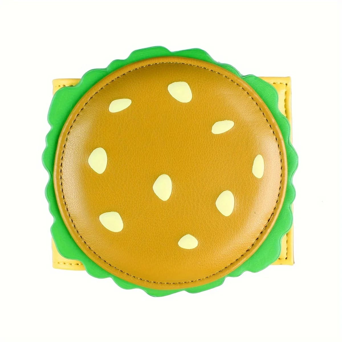 Crab Roe Burger Wallet, Hamburger Wallet, Men's and Women's Wallet, Rfid Anti-Theft Short Wallet, Small Money Clip