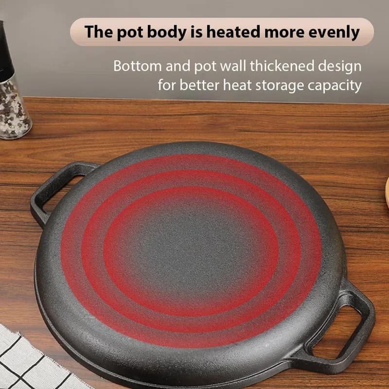 Non-Stick Cast Iron Skillet
