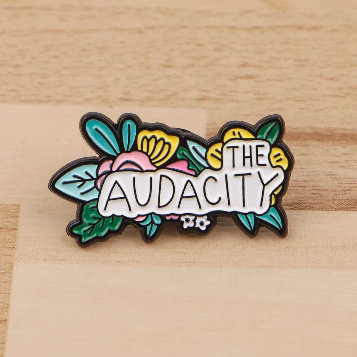 English Quotations Enamelled Brooches Backpack Lapel Badges Fashion Jewelry Accessories Festival Souvenir Gifts For Women