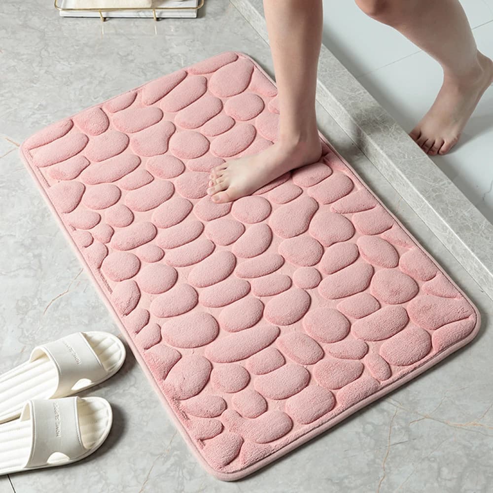 Non-Slip Absorbent Bathroom Floor Mat